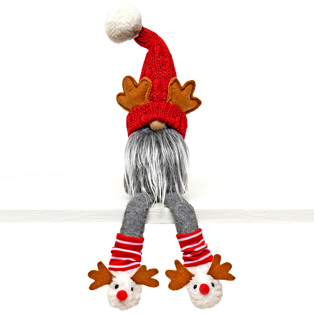 24" GNOME W/ANTLERS & LEGS