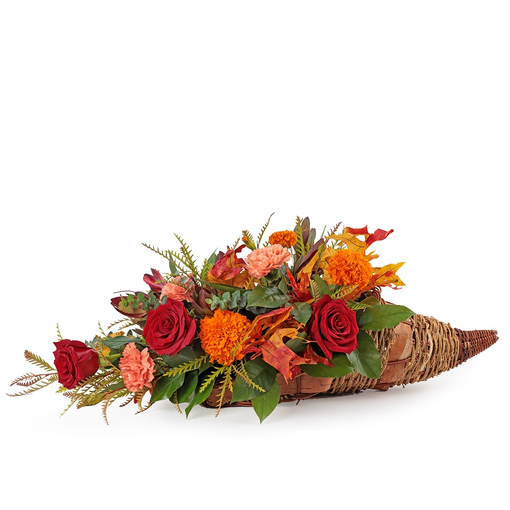 19" CORNUCOPIA BASKET Contributed by Floral Supply Syndicate