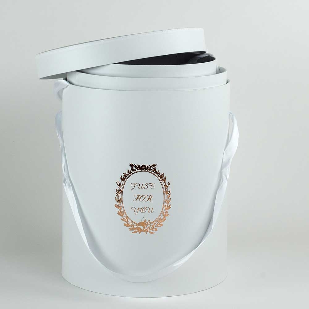 Round Floral Hat Boxes Floral Supply Syndicate Floral Gift Basket