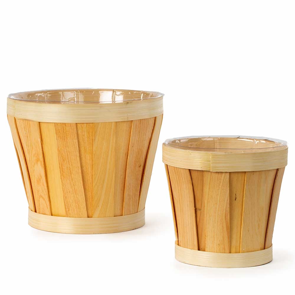 7" Opening Natural Bushel Basket Floral Supply Syndicate Floral