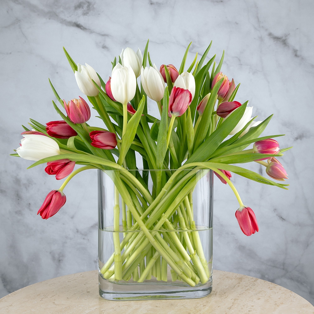 GLASS 7.5" X 9.75" X 2.75" VASE Contributed by Floral Supply Syndicate