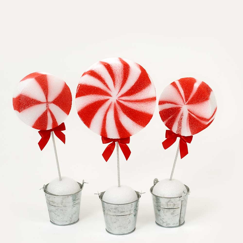 1" X 6" Styrofoam Disc Floral Supply Syndicate Floral Gift Basket